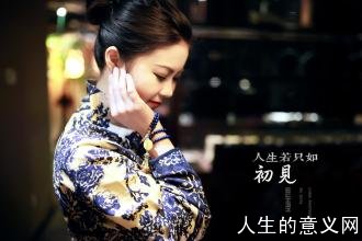 人生若只如初见