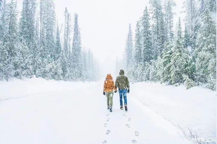 最美的雪景