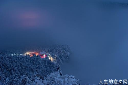 最美的雪景